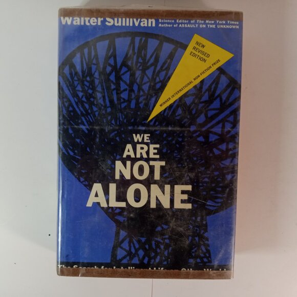 We are Not Alone by Walter Sullivan (1966 Ex Libris - Picture 1 of 8